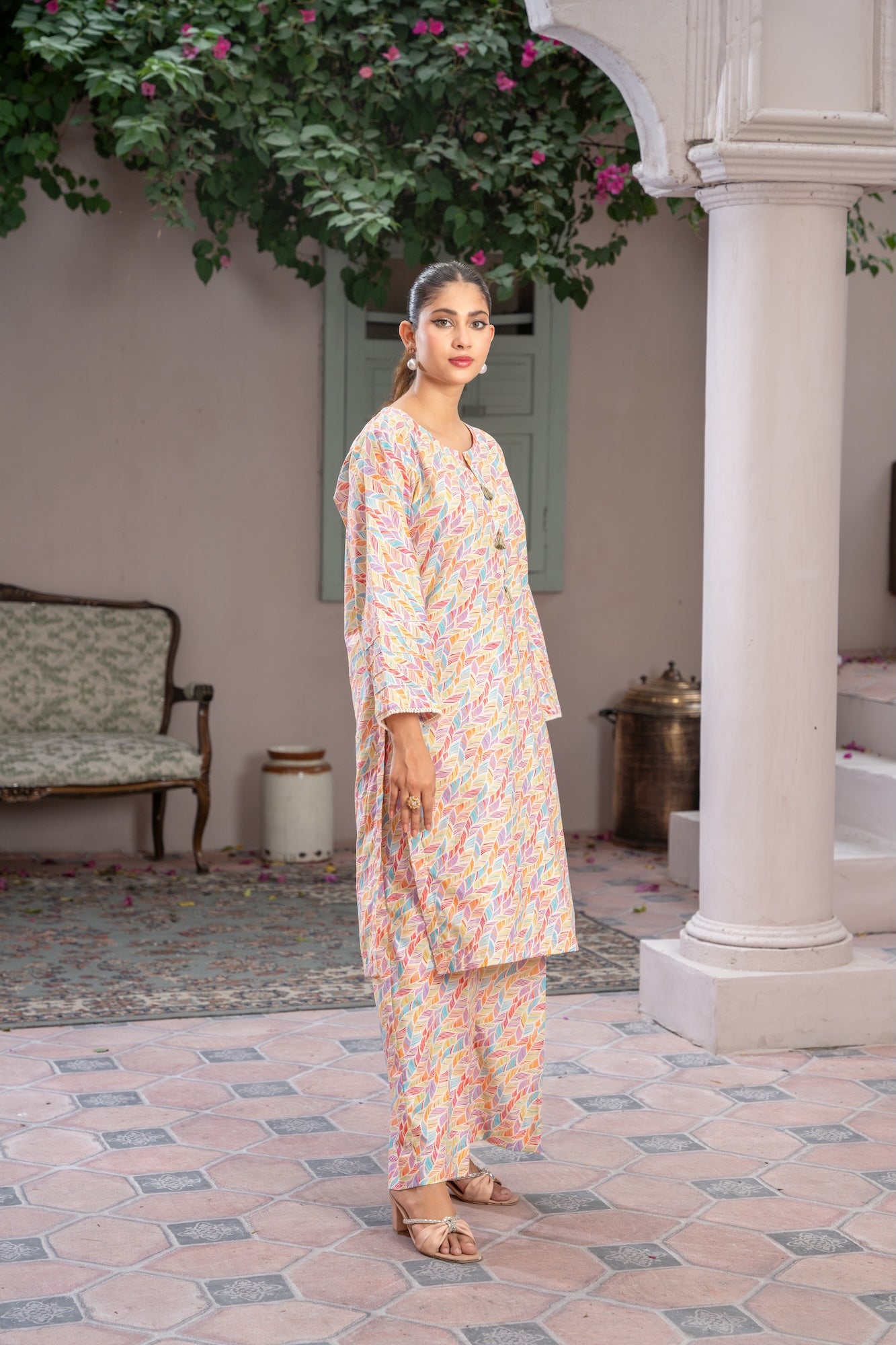 Printed Lawn D-04