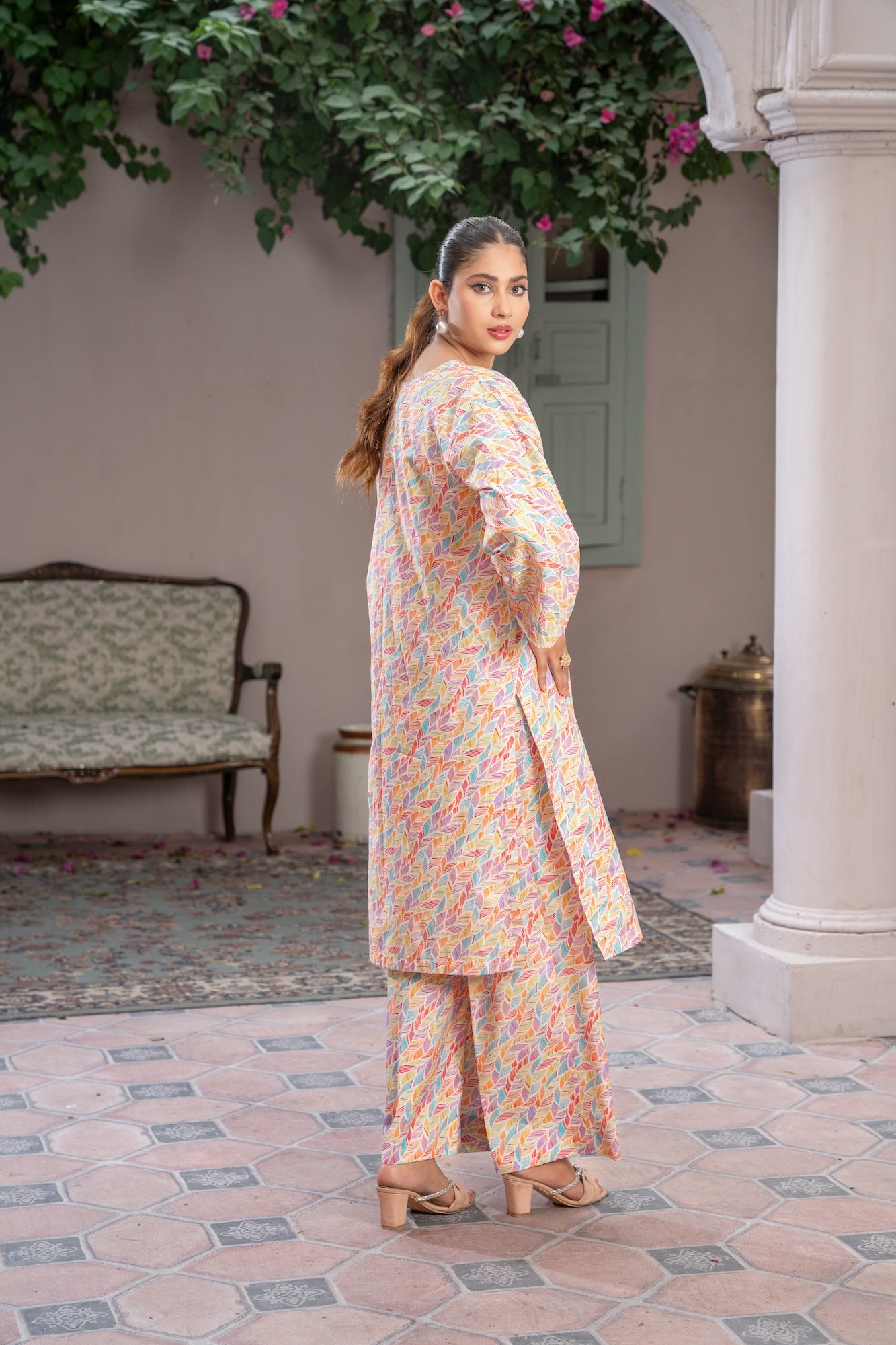 Printed Lawn D-04
