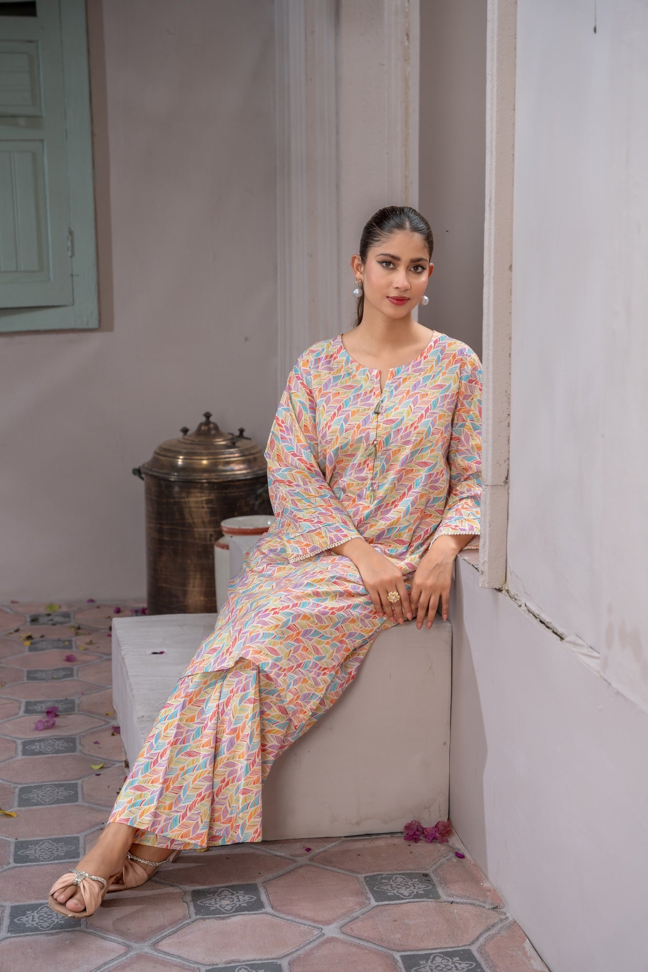 Printed Lawn D-04