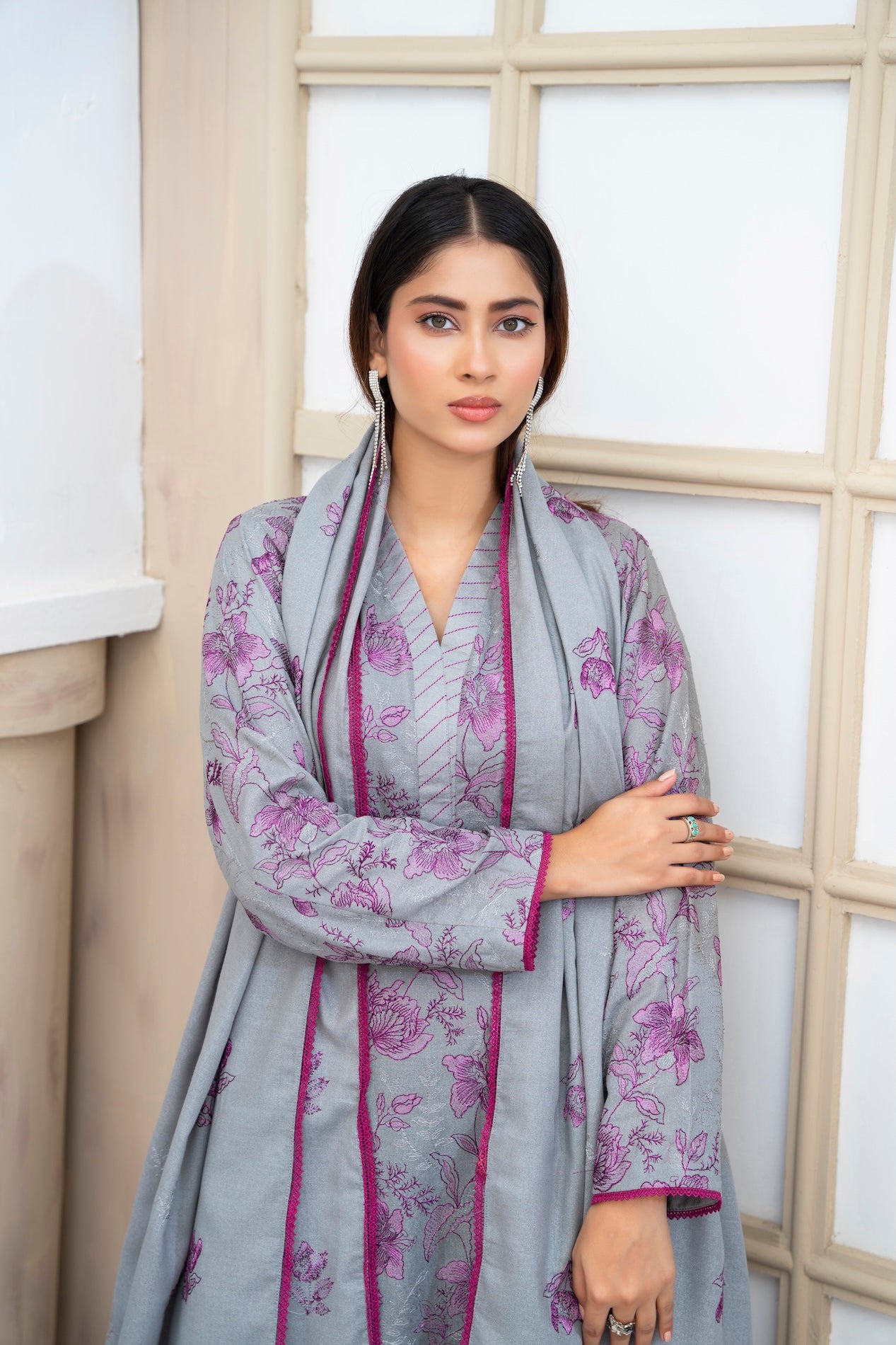 Karandi Dupatta D-03