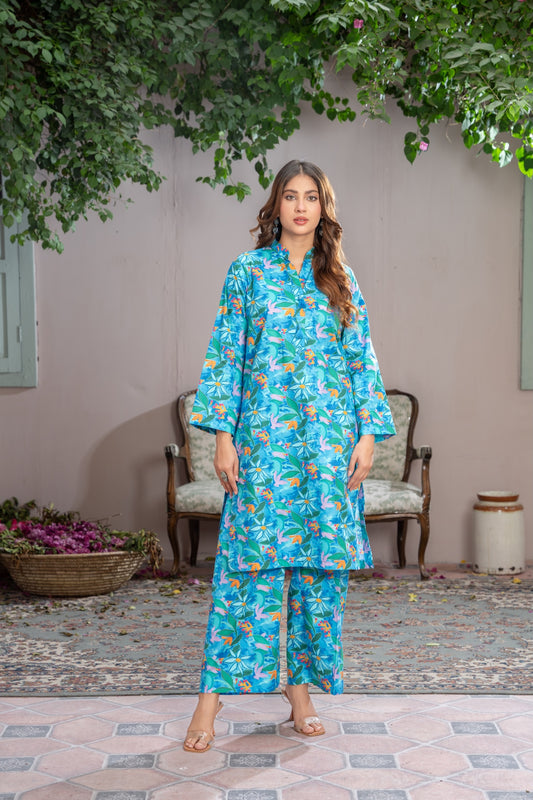 Printed Lawn D-01