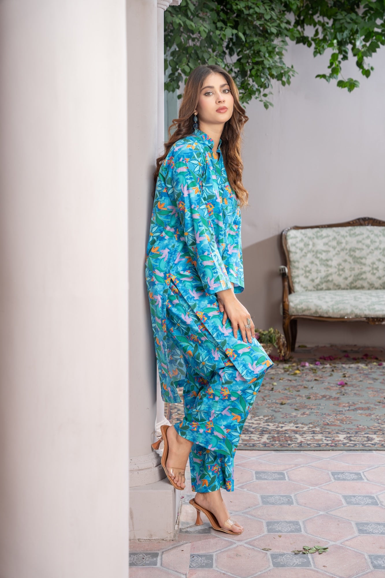 Printed Lawn D-01