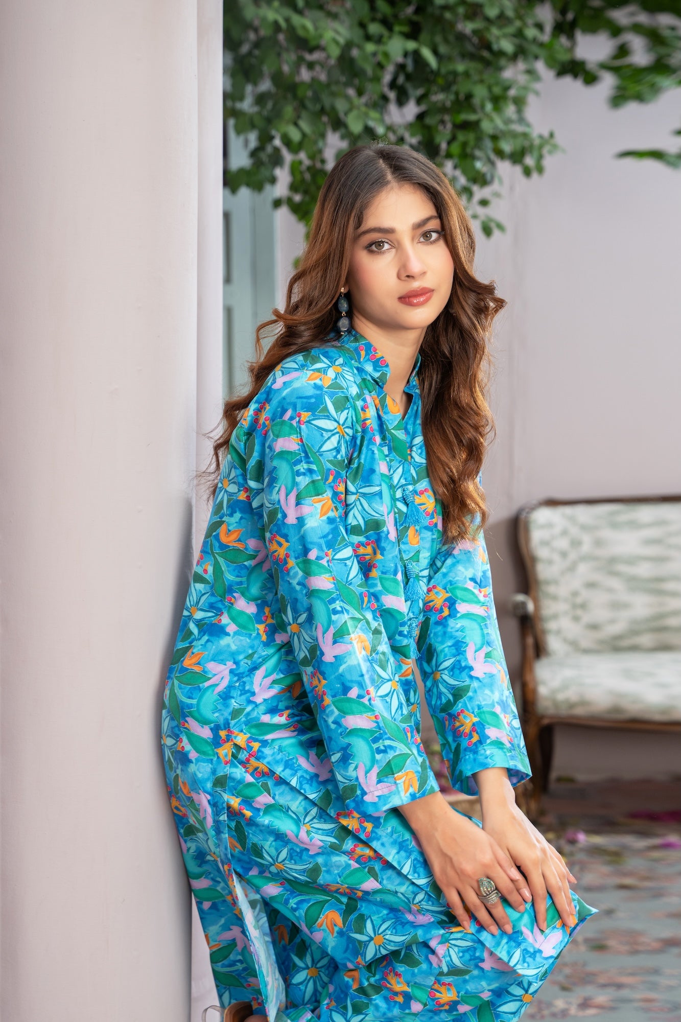 Printed Lawn D-01