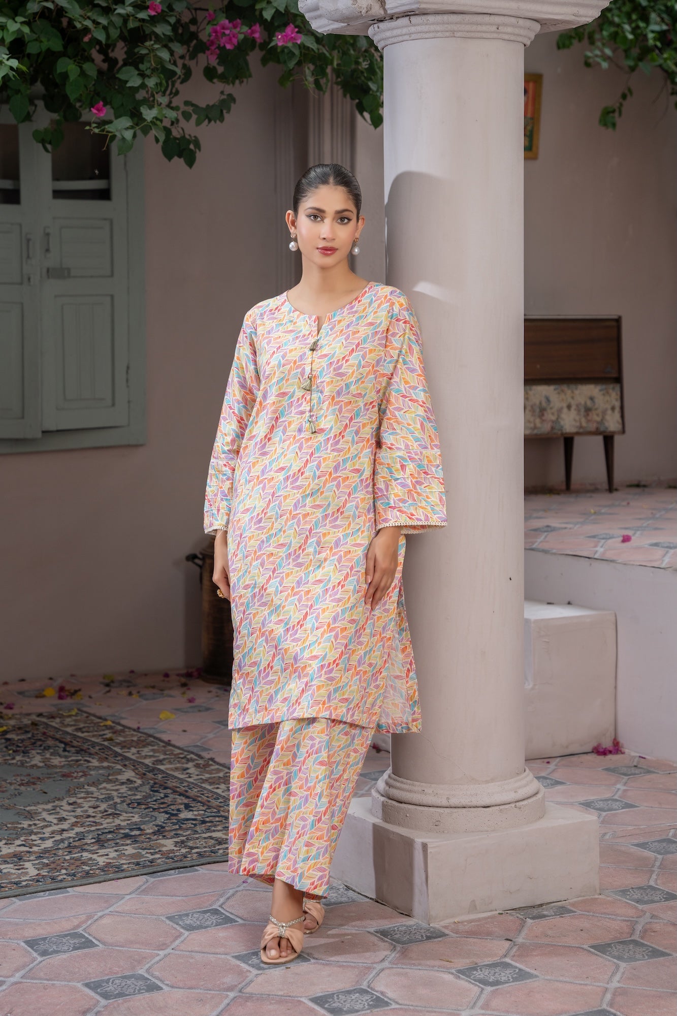 Printed Lawn D-04