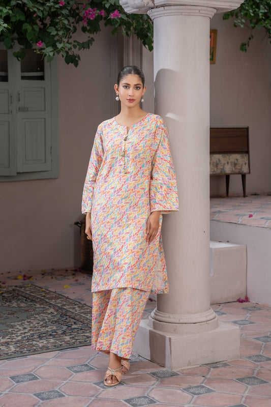 Printed Lawn D-04