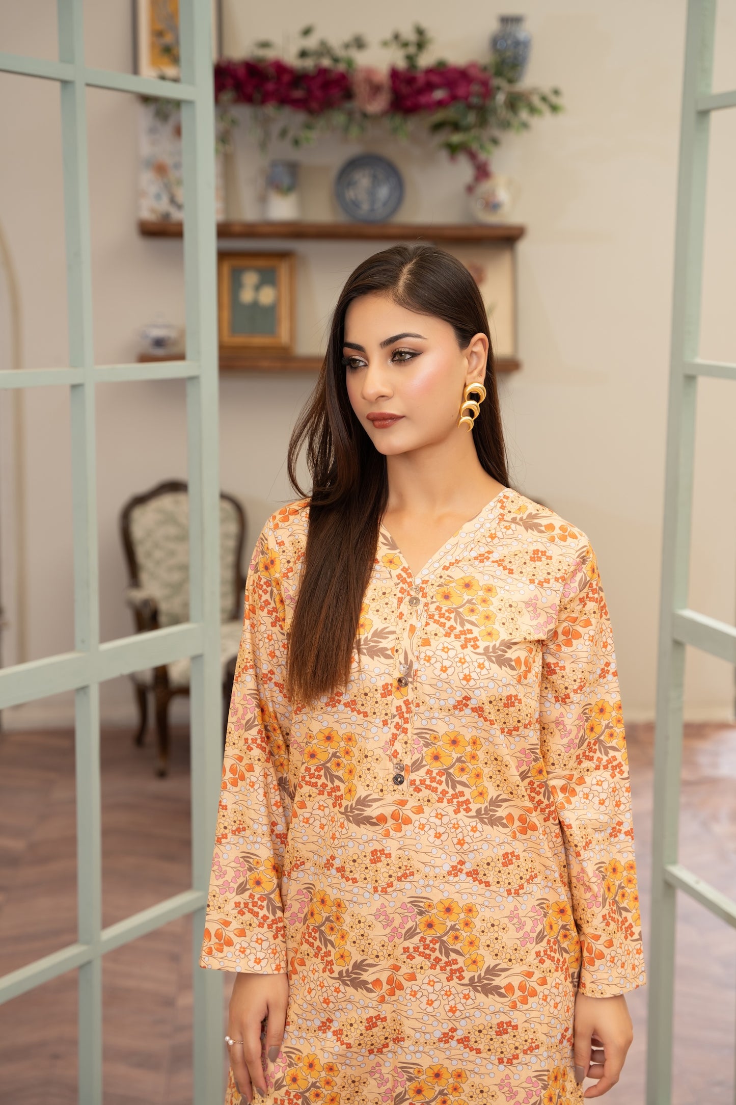Printed Lawn D-07