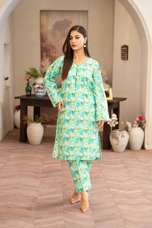 Printed Lawn D-06