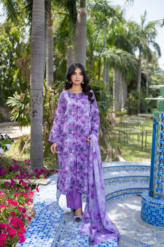 PRINTED EMBROIDERED D-02