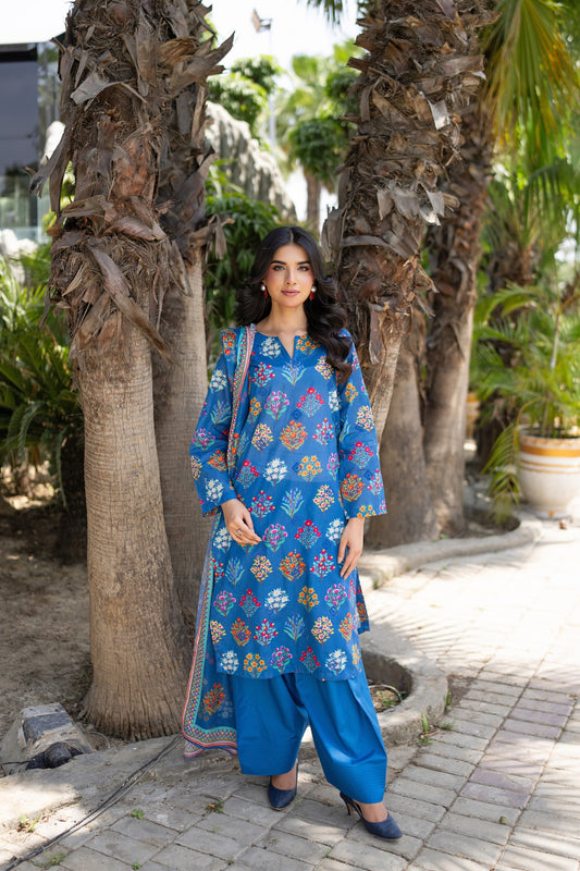 PRINTED EMBROIDERED D-05