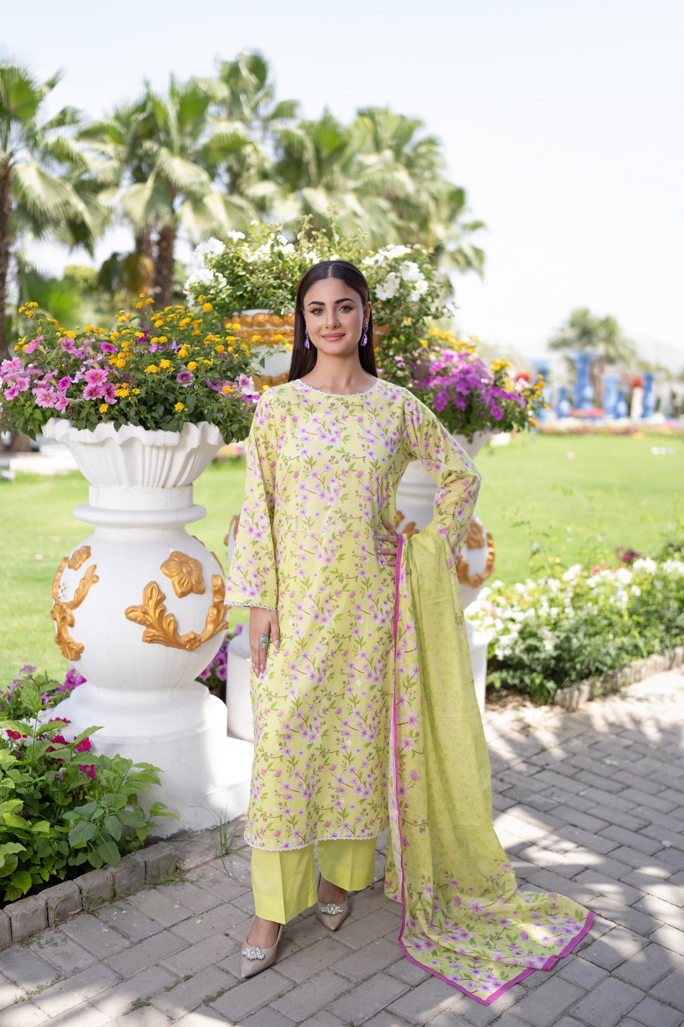 PRINTED EMBROIDERED D-06