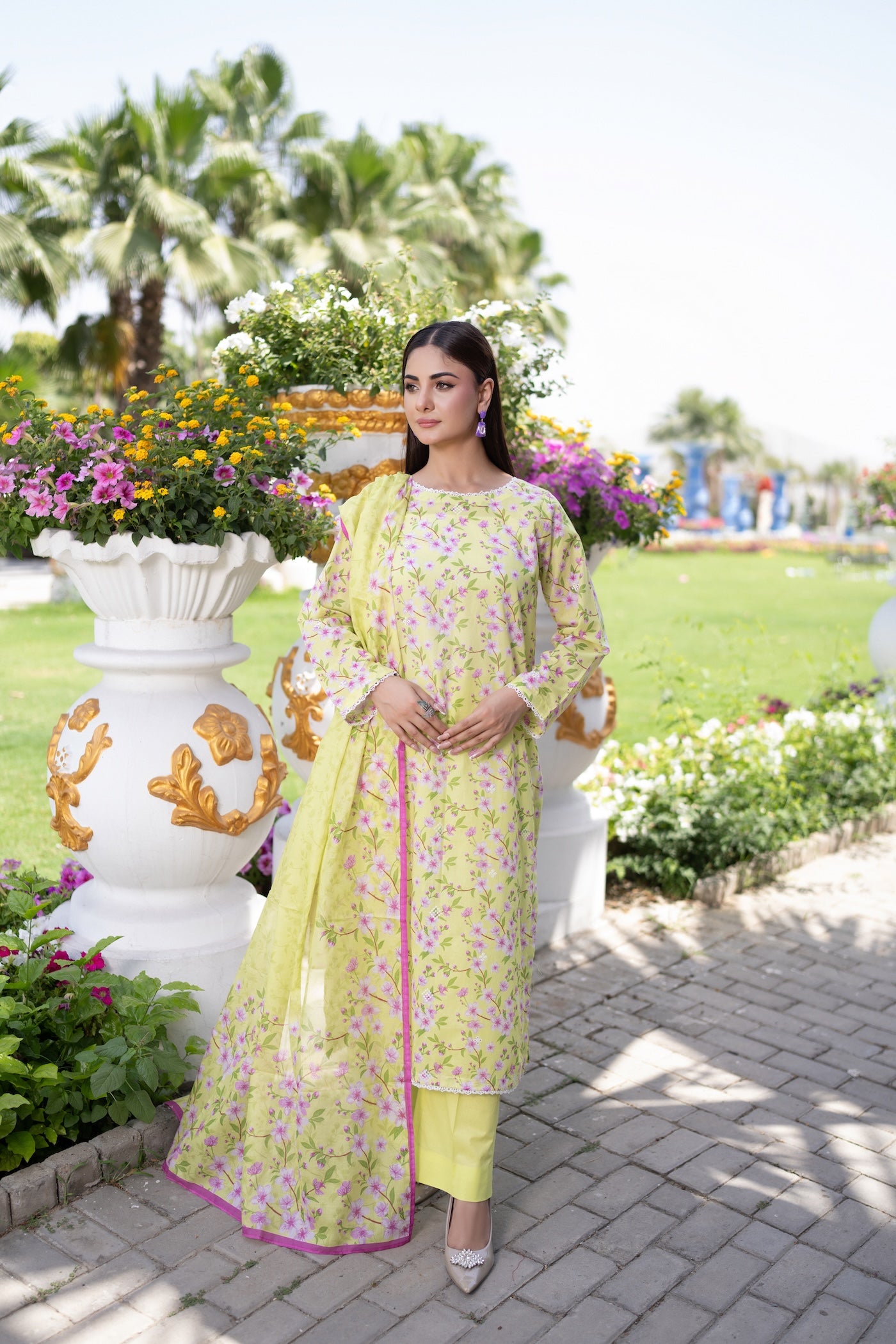 PRINTED EMBROIDERED D-06